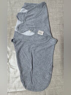 KeaBabies Grey baby Swaddle Sack with Easy Wrap Closure